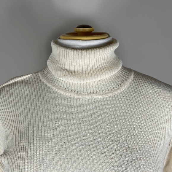 Ivy Collectibles turtleneck ribbed sweater - Picture 2 of 6